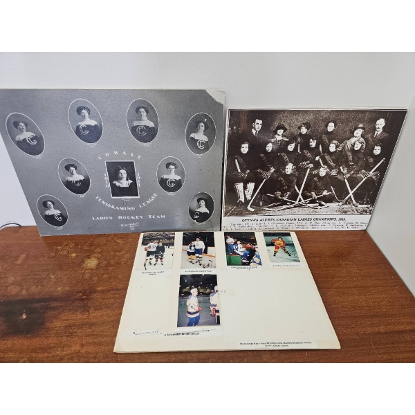 Ladies Hockey Team Photographs and Ephemera