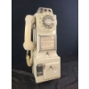 Image 2 : Vintage Automatic Electric Company Rotary 3-Slot Rotary Dial Pay Phone- Beige