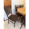 Image 3 : Dining Room Table w/ 6 Chairs - Table is 48W, 31T 
