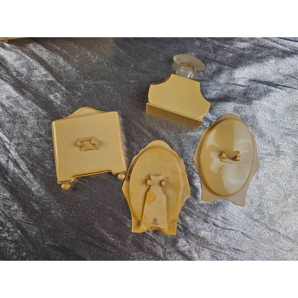 French Ivory Vanity Items and Collectibles