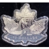 Image 2 : 2016 $10 Fine Silver Maple Leaf Shaped Coin