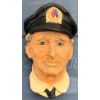 Image 1 : Bossons Congleton England Figure,  'Sea Captain' (Slight Chipping) - Hangable 