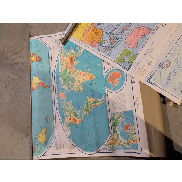 WA34 PAC WWII Maps - Excellent Condition