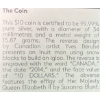 Image 5 : 2014 $10 O Canada The Igloo 99.9% Silver Coin , 15.87 grams