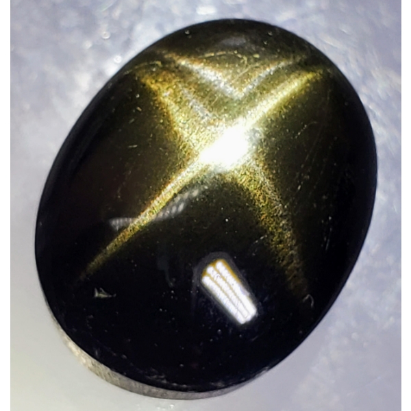 Star Diopside (16.6 ct, 16×12×8 mm)