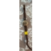 Image 2 : Watch with Brown Leather Strap (Centre tests like 10k Gold) 