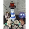 Image 2 : Outdoor Garden Decor: Lighthouse, Gnome 22 T, Gazing Ball in Copper Stand and More!