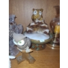 Image 3 : Owl Candleholder  7.5 T, Fountain 8" Diameter, 9 T, Hurricane 5" Base, 10 T, Red Vase 14 T 