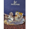 Image 2 : Swarovski Crystal Mandarin Ducks Figurine with Original Box