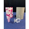 Image 1 : Swarovski Crystal Cow and Bull 1.75H & 1.25H