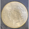 Image 2 : 1925 Authenticated VG Collectors Edition Peace Silver Dollar American Coin