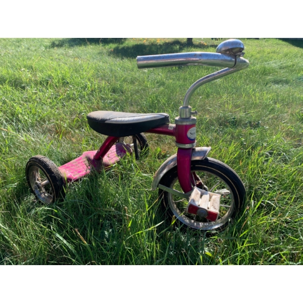Vintage Purple Sears Made in Canada Tricycle 