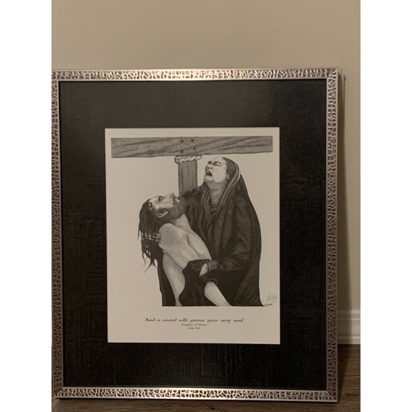 5/125 Religious Art Print Artist Unknown 