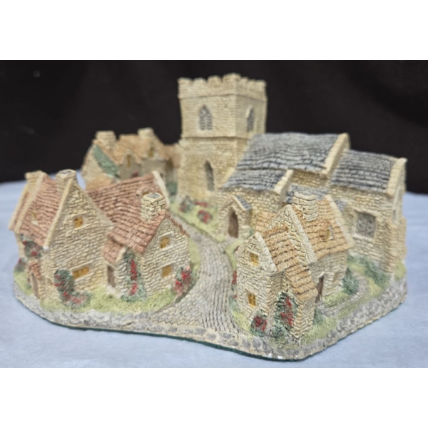 Hand Carving 'Cotswold Village' By David Winter 