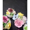 Image 5 : Porcelain Flowers Including: Mini Basket