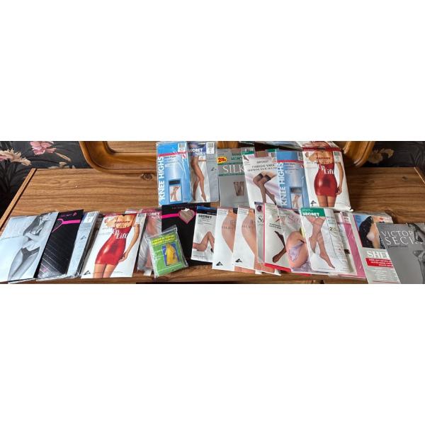 Ladies Vintage Stocking Collection Incl. Victoria Secret 