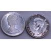 Image 2 : Canadian Silver Dollar 1939 (80% Pure Ag) 23.3 g & Canadian Silver Dollar 1965 23.1 g (80% Pure Ag)