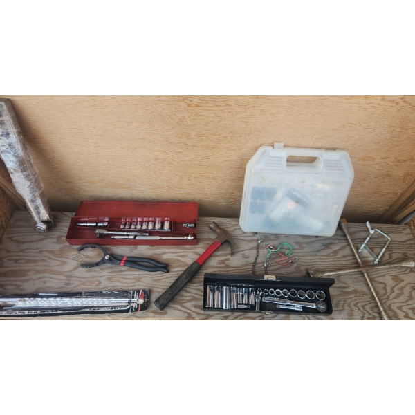 Automotive Hand Tool Lot with Kraeuter Socket Set