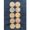 Image 1 : Canadian One-Cent Coins, Including 1917 Example