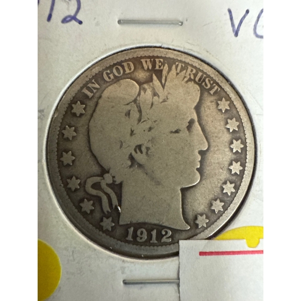 1912 United States Half Dollar VG-7