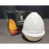 Image 3 : Lladró Porcelain Lot: Lithophane Lamp, Toy Soldier Ornament, Plate