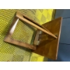Image 3 : Modern Teak Folding End tables X 2