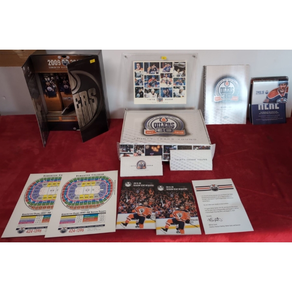 Oilers Team Captains from 79-09 Frames