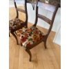 Image 2 : Pair of  Vintage Wooden & Cloth Chairs - 31T Each 