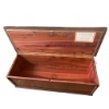 Image 3 : Lane Cedar Lined Love Chest With Black Vinyl Top