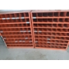Image 1 : Pair of Metal Utility Storage Shelves w/ Cubbies 35 W, 12 D, 43 T Each 