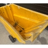 Image 2 : Large Yellow Bin on Wheels, Some Cracking	