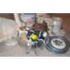 Image 5 : Crib Board/ Cards, Scrabble, Glass Produce, Ceramic Basket w/ Roses 10 W, 6 D, 12 T and More!