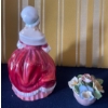 Image 2 : Royal Doulton's "Peggy" Figurine w/ Coalport Floral Decor 8" tall