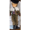 Image 4 : 2 Interesting Hand Carved Wooden Dolls 20T & More