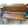 Image 2 : Vintage Restaurant Seating set, bench measures 48”L, 35”T
