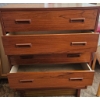 Image 2 : Teakwood Four-Drawer Chest, 37x30x5 Inches