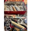 Image 3 :  Old tin container, Ryley variety toffee made in England with large assortment of bottle openers. 