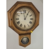 Image 1 : Caravelle Regulator Oak Clock - 14W, 21T, 3D