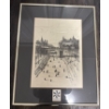 Image 1 : Framed Art Print titled "Skating On The Canal" By A.J. Casson-Rideau Canal, Ottawa
