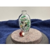Image 3 : Hand Painted Ibis Glass Snuff Bottle 3H