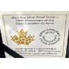 Image 3 : 2024 100th Anniversary of the RCAF Fine Silver Proof Dollar 