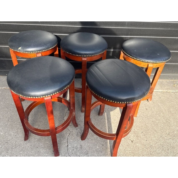 Genuine Leather Bar Stool Collection 30T (5)