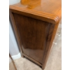 Image 4 : Vintage Oak Art Deco 'Waterfall Chest Of Drawers' w/ Bevelled Mirror 32x15x26