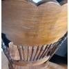Image 4 : Wooden Rocking Chair w/ Carved Details 22 W, 34 D, 43 T
