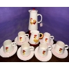 Image 1 : Holt Howard's Ceramic Rooster Coffee Set- MCM Kitsch Japanese Set