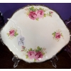 Image 5 : Jeanette Glass Co Pink Depression Glass Cherry Blossom Cake Plate & Matching Jug