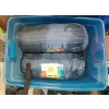 Image 6 : Collection of Outdoor & Camping Items  Pots, Rubber Boots, Coolers, Bucket, Fish Net, Yoga Ball, Umb