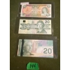 Image 1 : Sealed $20 Notes (3)