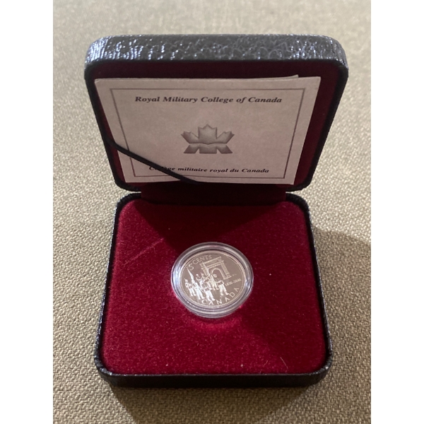 2011 Canadian 5-Cent Proof Silver Coin With Certificate of Authenticity