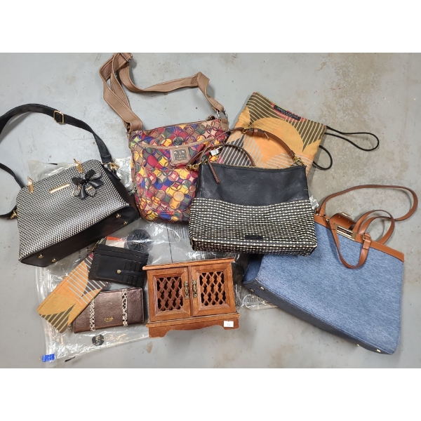Assorted Purses (Fossil Bag and Others)